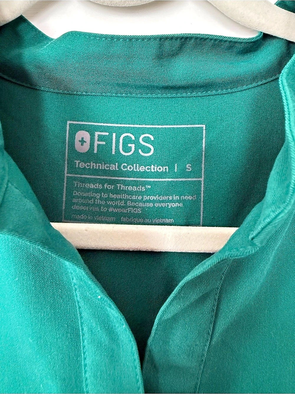 FIGS Rafaela Oversized Scrub Top - Picture 3 of 3